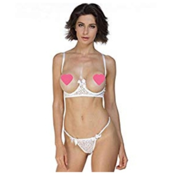 Other - SEXY LACE CUPLESS BRA